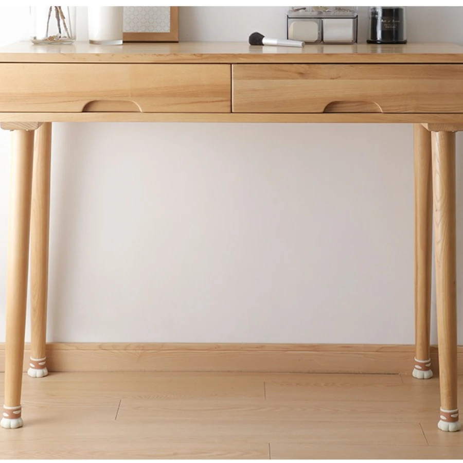 고양이 발 모양의 실리콘 의자 다리 패드 가구 다리 소음 감소를위한 미끄럼 방지 소음 감소 바닥 보호 커버