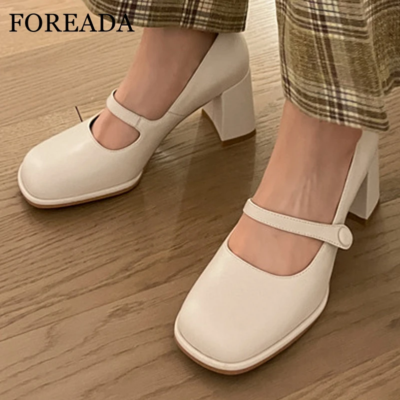 

Туфли-лодочки женские на квадратном каблуке, абрикосового и бежевого цвета