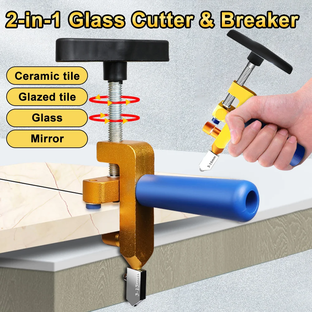 HandheldGlassTileCutter2In1MultiFunctionCeramicTileCutting