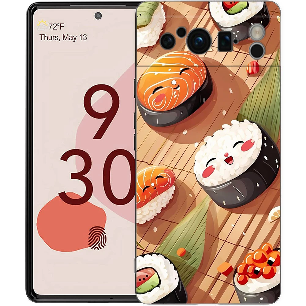 Cute Cartoon Sushi Soft TPU Phone Case Cover