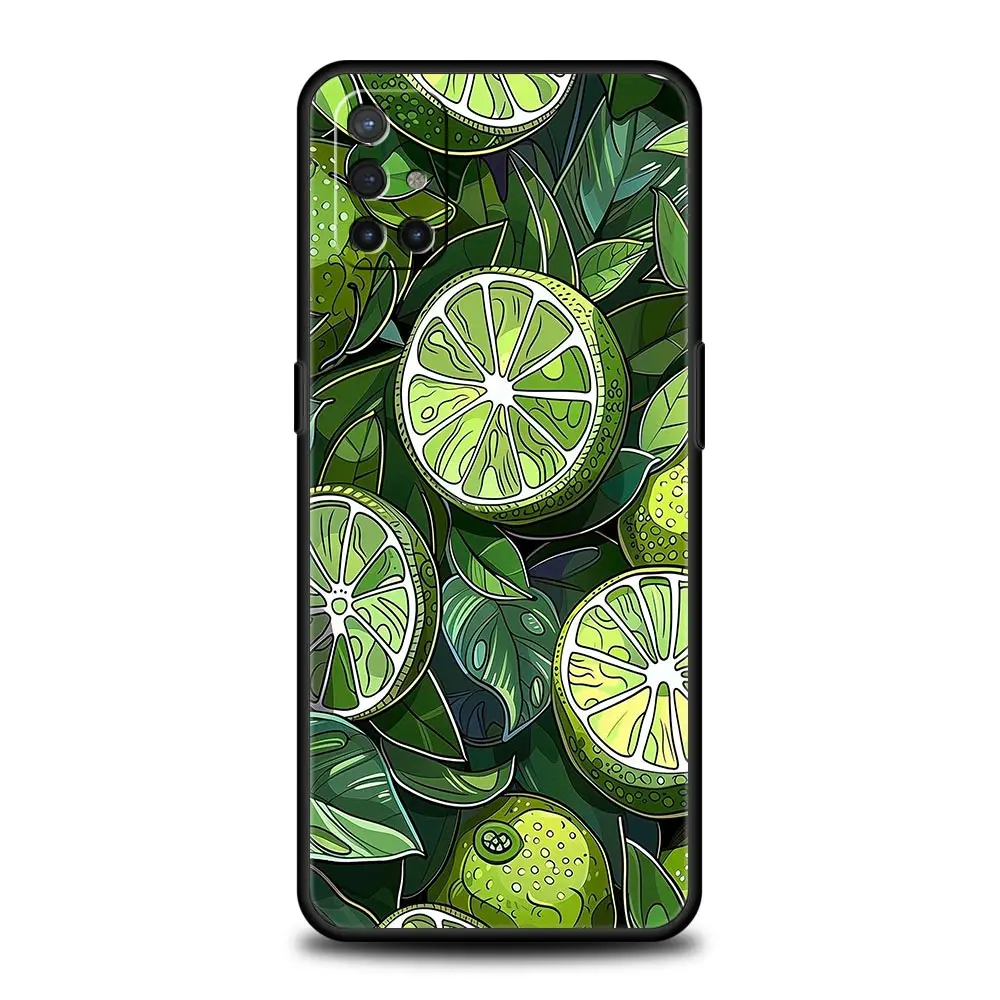Vibrant Summer Fruits Lemon Print Phone Case Cover