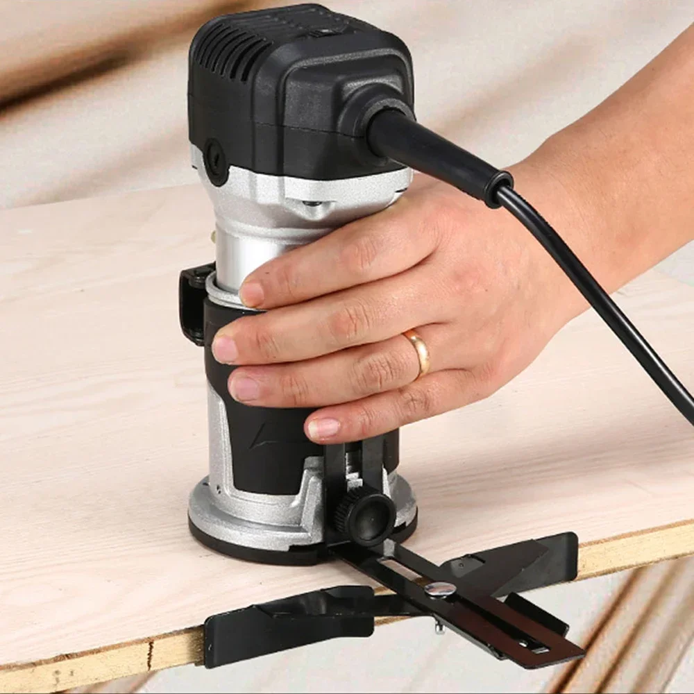 2000W Router Wood 220V Electric Trimmer Woodworking Milling Machine Hand Trimmers Wood Edge Router 40000RPM Home DIY Tools images - 6