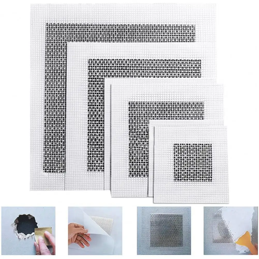 

Durable Drywall Repair Kit Lightweight Long-lasting Has Extended Mesh Drywall Repair Patch Kit for Office