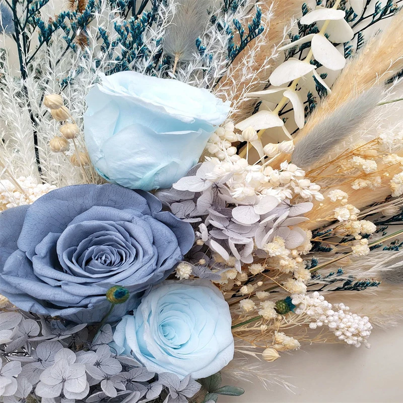 Bouquet De 18 Fleurs Artificielles Automne BlueCloudy – Résistantes UV, Déco Intérieur/extérieur Decoration Maison