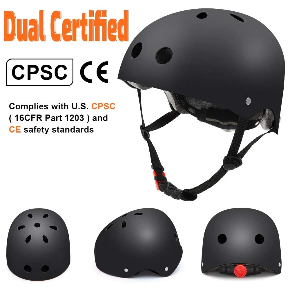 Capacete de bicicleta CRAZY SAFETY skater para adolecentes e