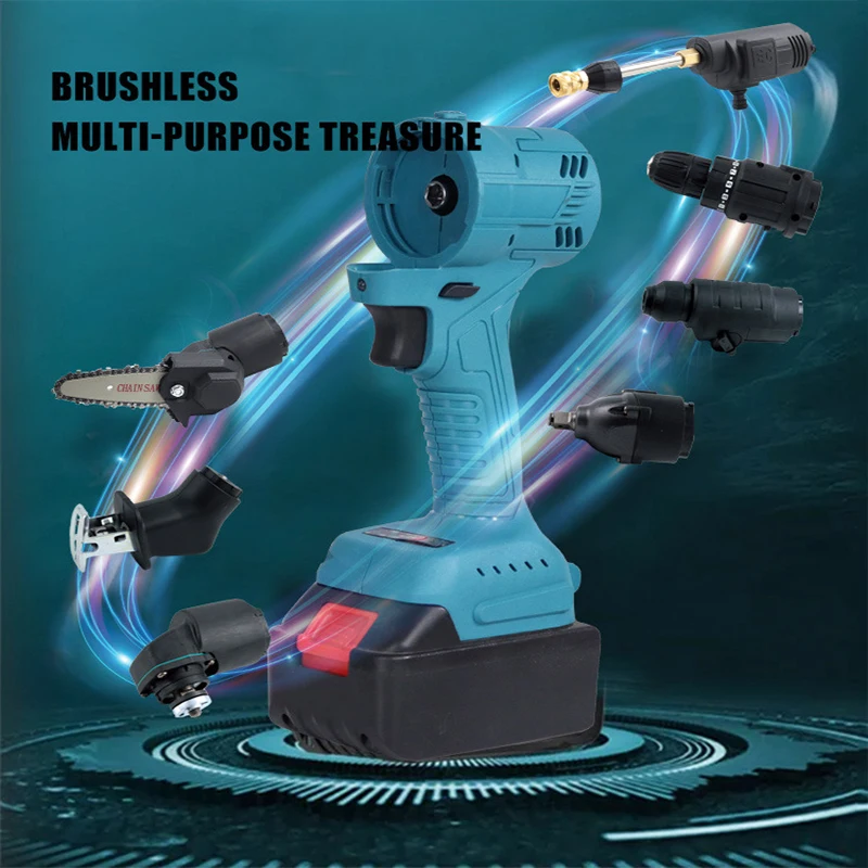 

Многофункциональный Электрический инструмент, осциллирующая пила, триммер, мощный беспроводной для аккумулятора Makita, деревообрабатывающий станок, бесщеточные многофункциональные инструменты