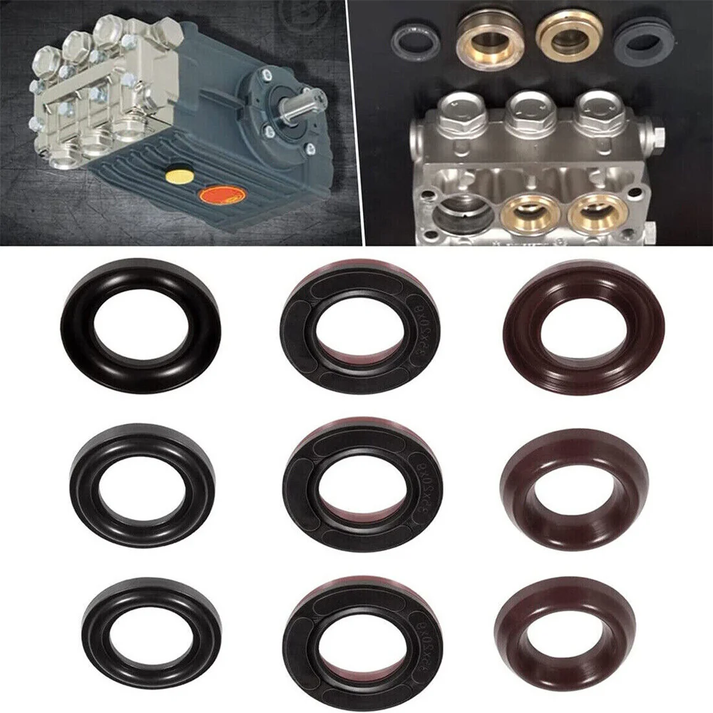 9Pcs1SetGeneralPumpKit69PackingKitwithRestopRingfor20mm