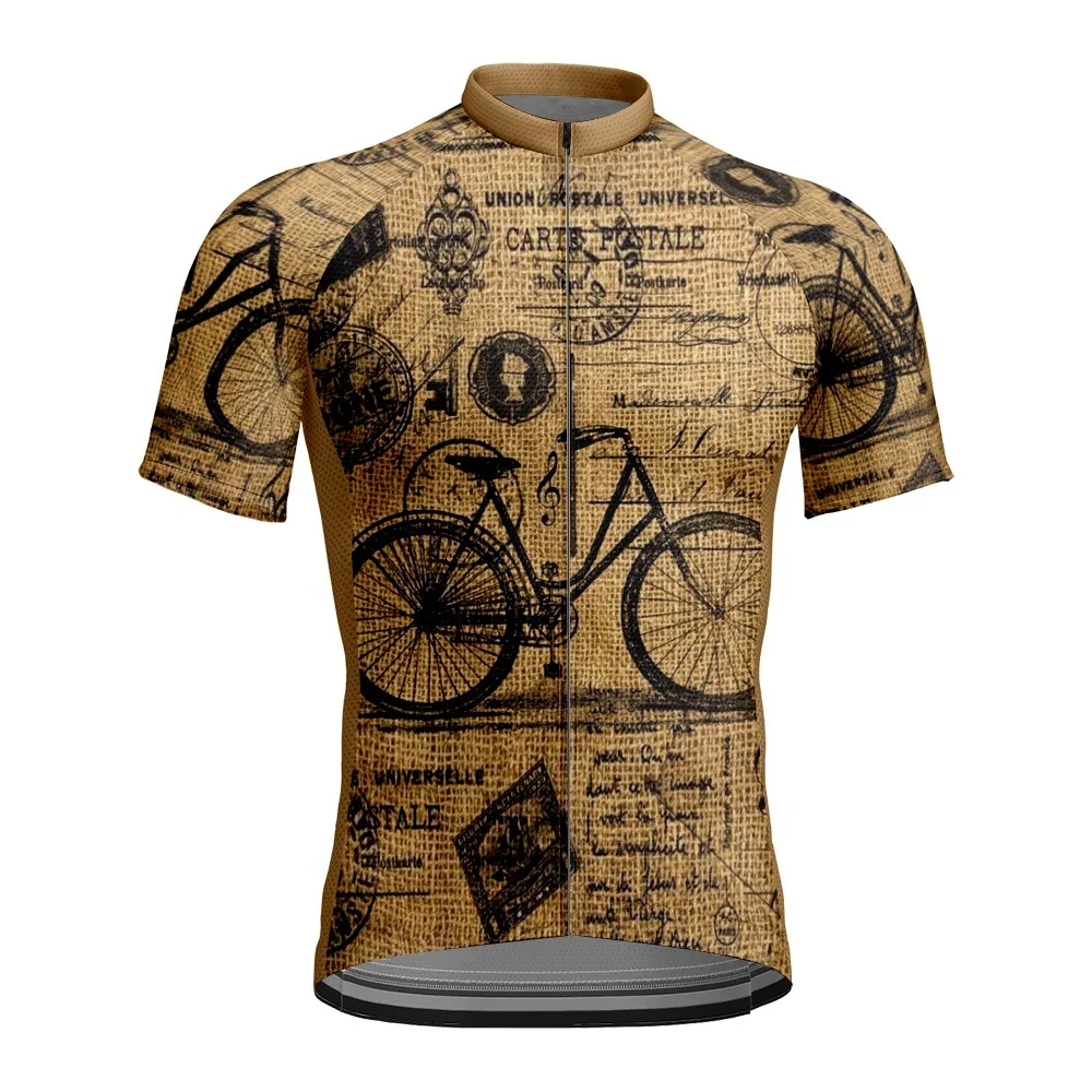 

New 3D Printed Men's Short Sleeve Cycling T-Shirt with Cool Design for Breathability and Style Men Summer Cycling Jersey