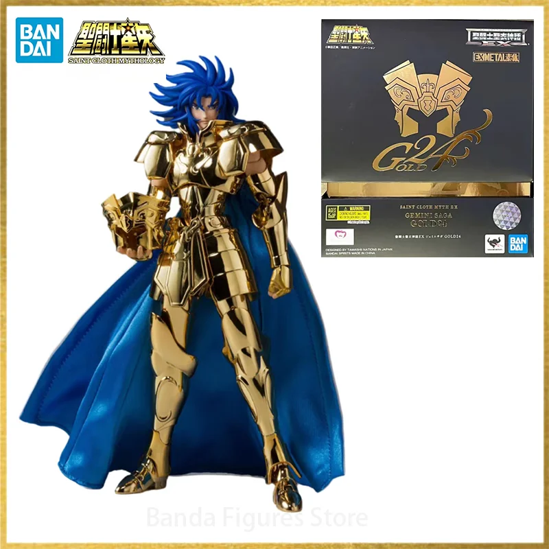 

Original BANDAI Saint Cloth Myth EX Gemini Saga GOLD24 In Stock Anime Figures Model Toys