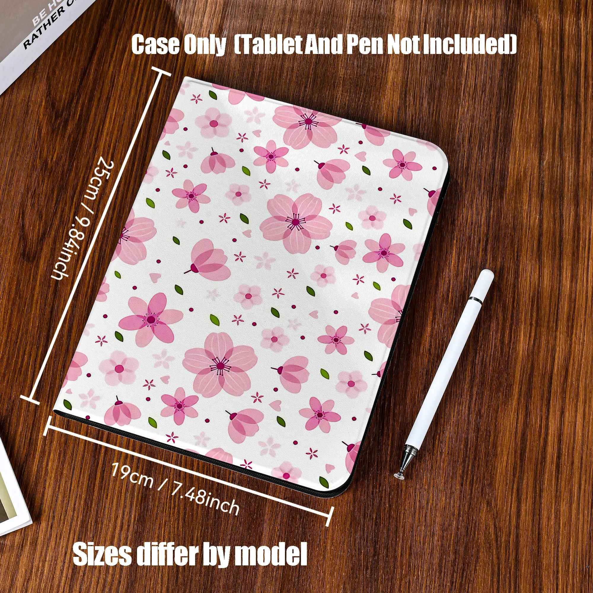 Shockproof TPU Tablet Case with Pencil Holder and Auto Sleep/Wake Function