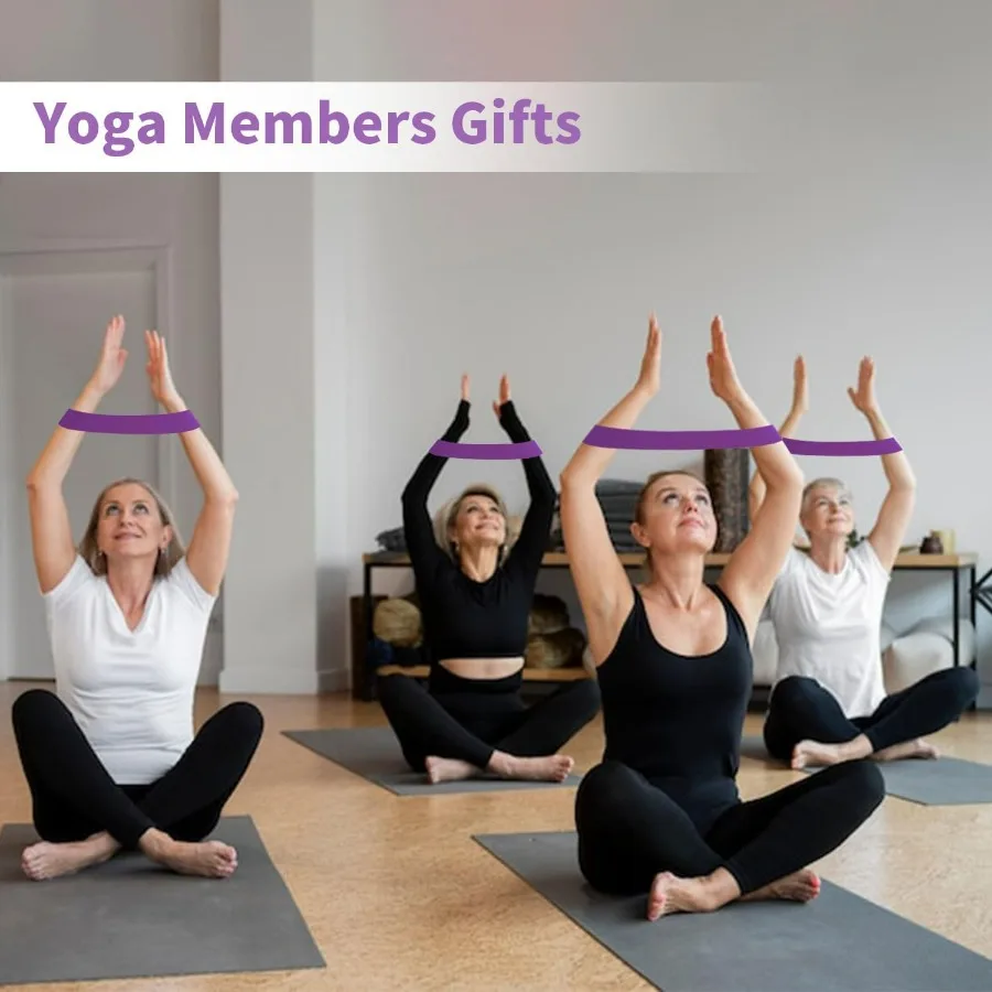 100 PCS Bulk Resistance Bands, Loop Exercise Bands Set for Gym Members Sports Class Students Gift, 5 Pieces Each Set with Storag