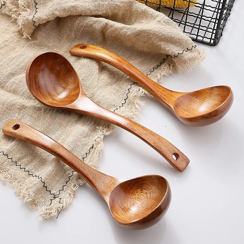 Mestolo o Cucchiaio da zuppa in legno in stile giapponese per Ramen 109 S1df2ac75c56349c6a278550d877a5eaeA