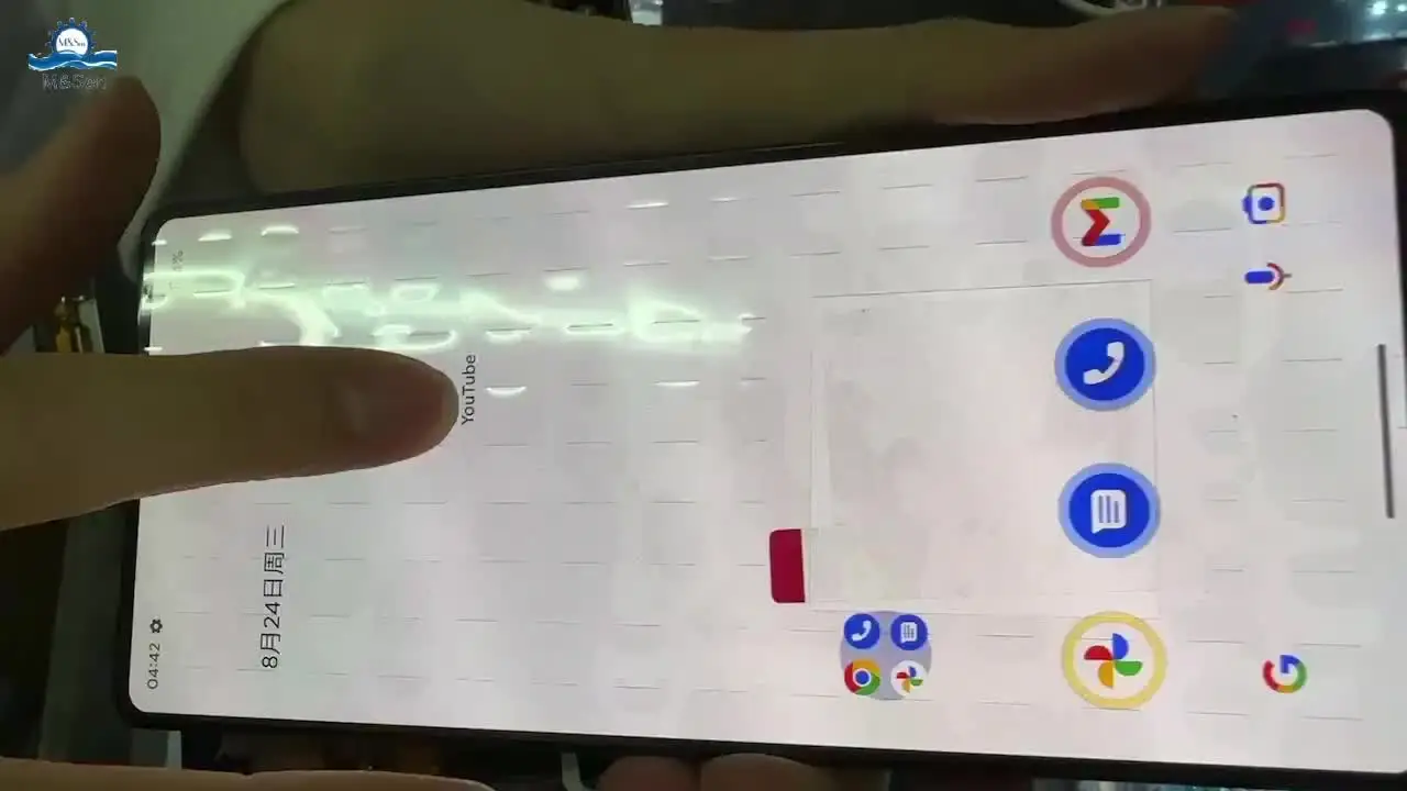 GVU6C GQML3 - Schermo LCD Touch Screen Digitizer di ricambio per Google