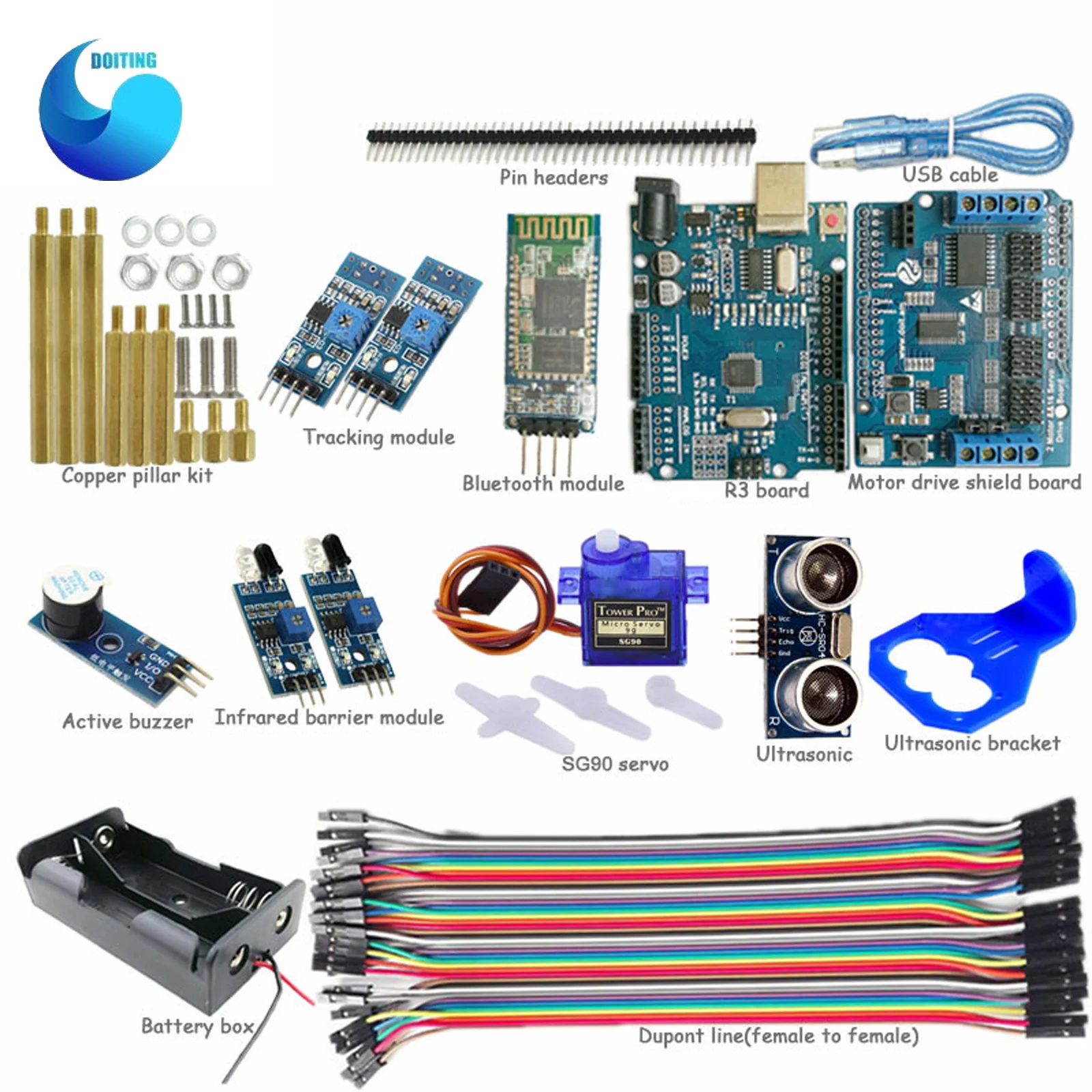 1-set-Bluetooth-Control-Kit-with-UNO-R3-Board-for-Arduino-Motor-Drive ...