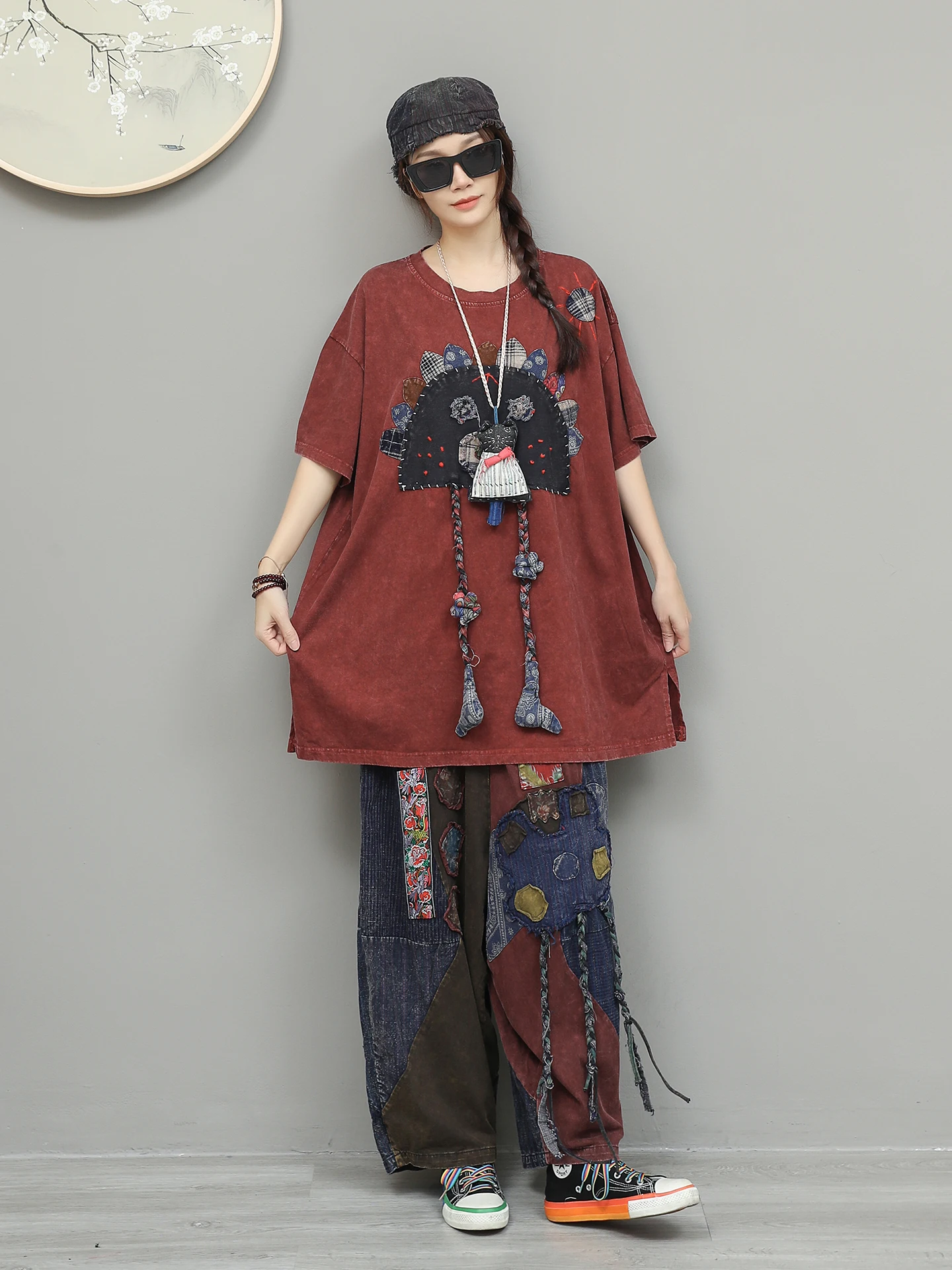 Vintage Patchwork Pants 5