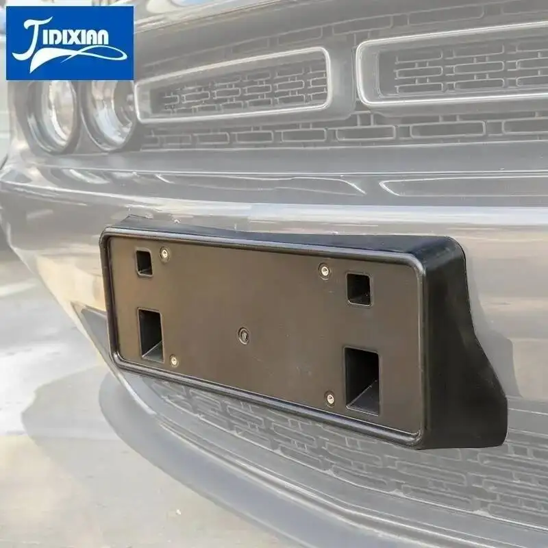 Porta Targa Laterale Per Mitsubishi Lancer GTS EVO X 2008-2018 | Staffa Modificata In ABS Nero | Omologazione USA/Canada