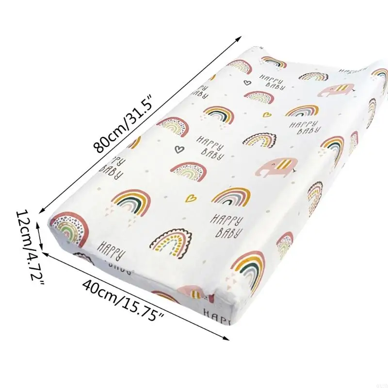 Printed Nappy Changing Pad Sheets Cover Comfortable Diaper Changer Sleeve Case