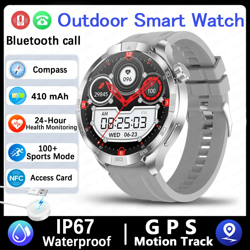 Silver silicone band