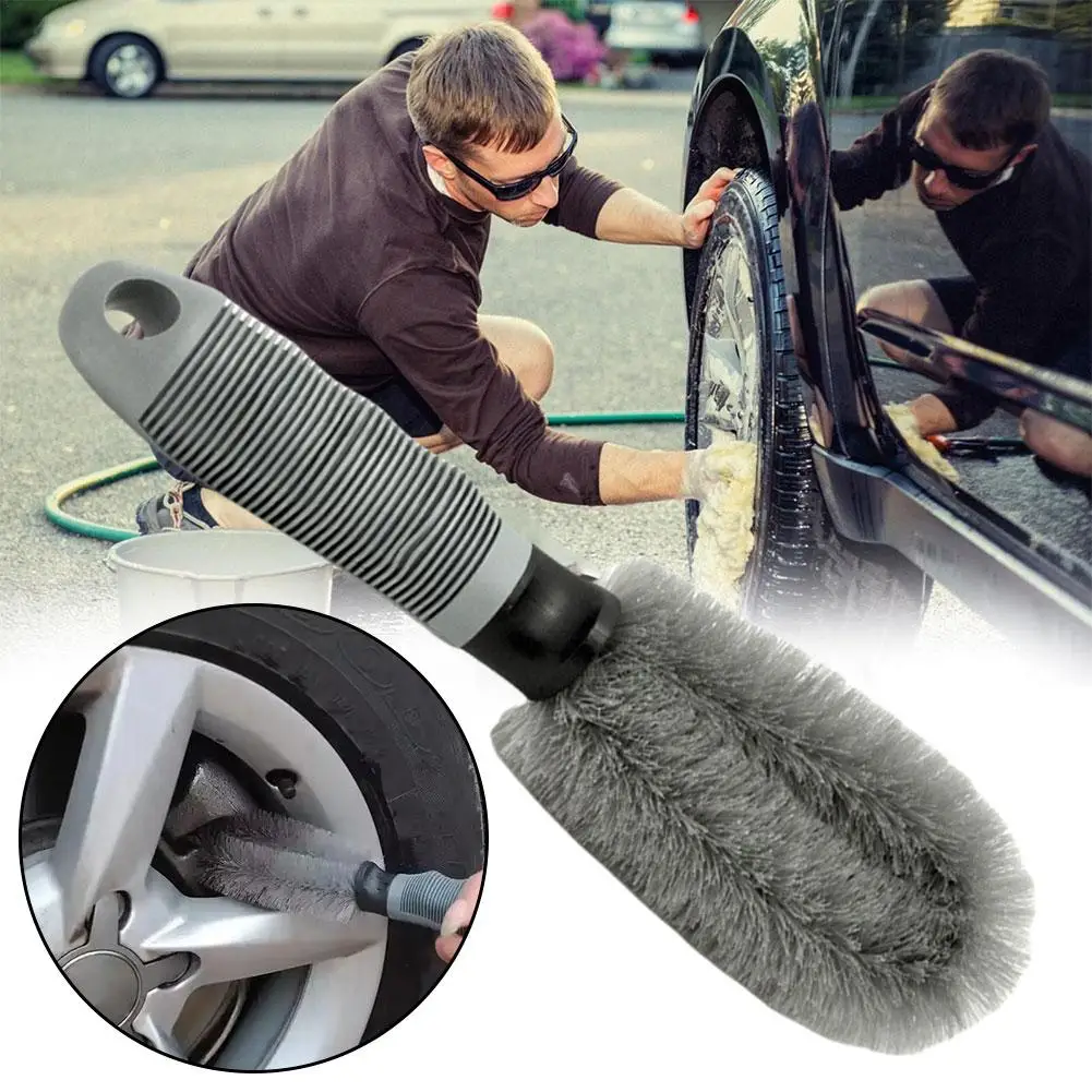 

Car Wheel Brush Tire Cleaning Brushes Tools Car Rim Wheels Scrubber Car Motorcycle Truck Cleaner Brush Duster Detailing Too B6P7