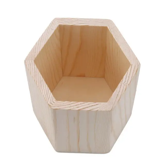 Original wood unpainted Box for Kids DIY craft project