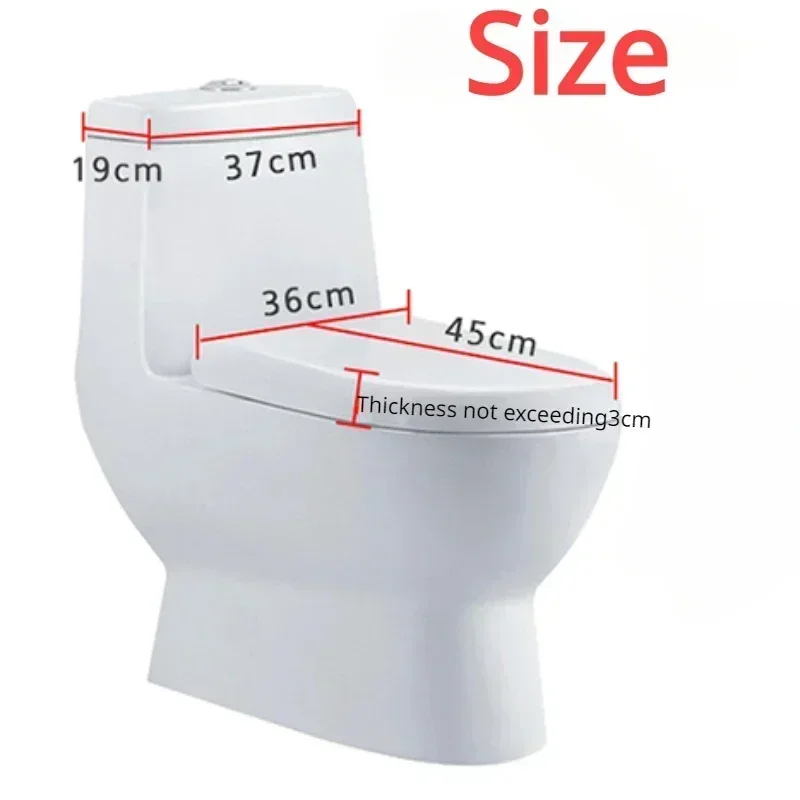 3pcs/Set Toilet Seat Cover Toilet Water Tank Cover closestool Dust Covers Seat Cushion Detachable Toilets Clothes