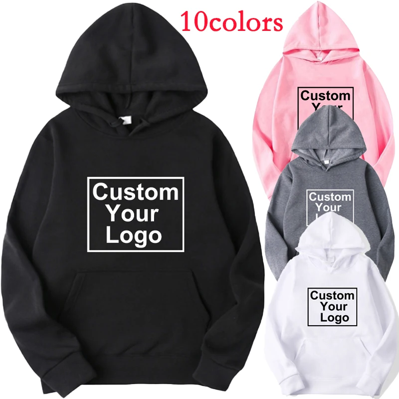 

Customize your logo Women's Fashion Sweatshirt Pullover Pocket Long Sleeve Hoody Sweatshirts oversize Hoodies S-4XL