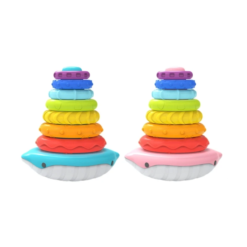 

Kids Logical Toy Kids Stacking Rings Toy Educational Toy for Brain Developments