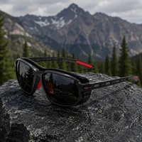 Lunettes de soleil polarisées pour la pêche, pour hommes, avec coussinets latéraux en mousse souple antichoc, anti-reflets, UV400, pour le cyclisme, la conduite et les sports de plein air 2
