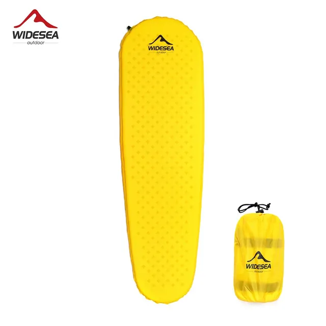 야외 모험에서 따뜻하고 건조한 수면의 열쇠, Widesea 자체 팽창 캠핑 매트