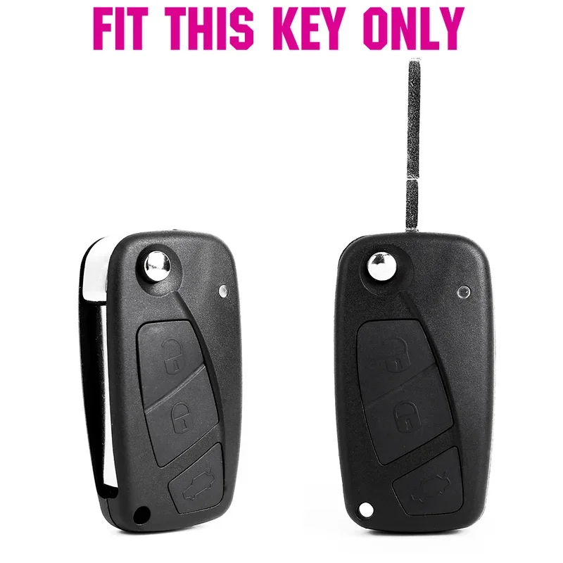 3 Button Silicone Remote Key Cover for Fiat Panda Idea Stilo Punto Ducato Bravo 500 Doblo Grande Minibus key case,key case cover,car key shell