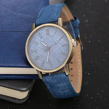 

relogio feminino Casual Bracelet Ladies Watch Personality Trend Ladies Denim Strap Female Student Fashion Watch orologio donna