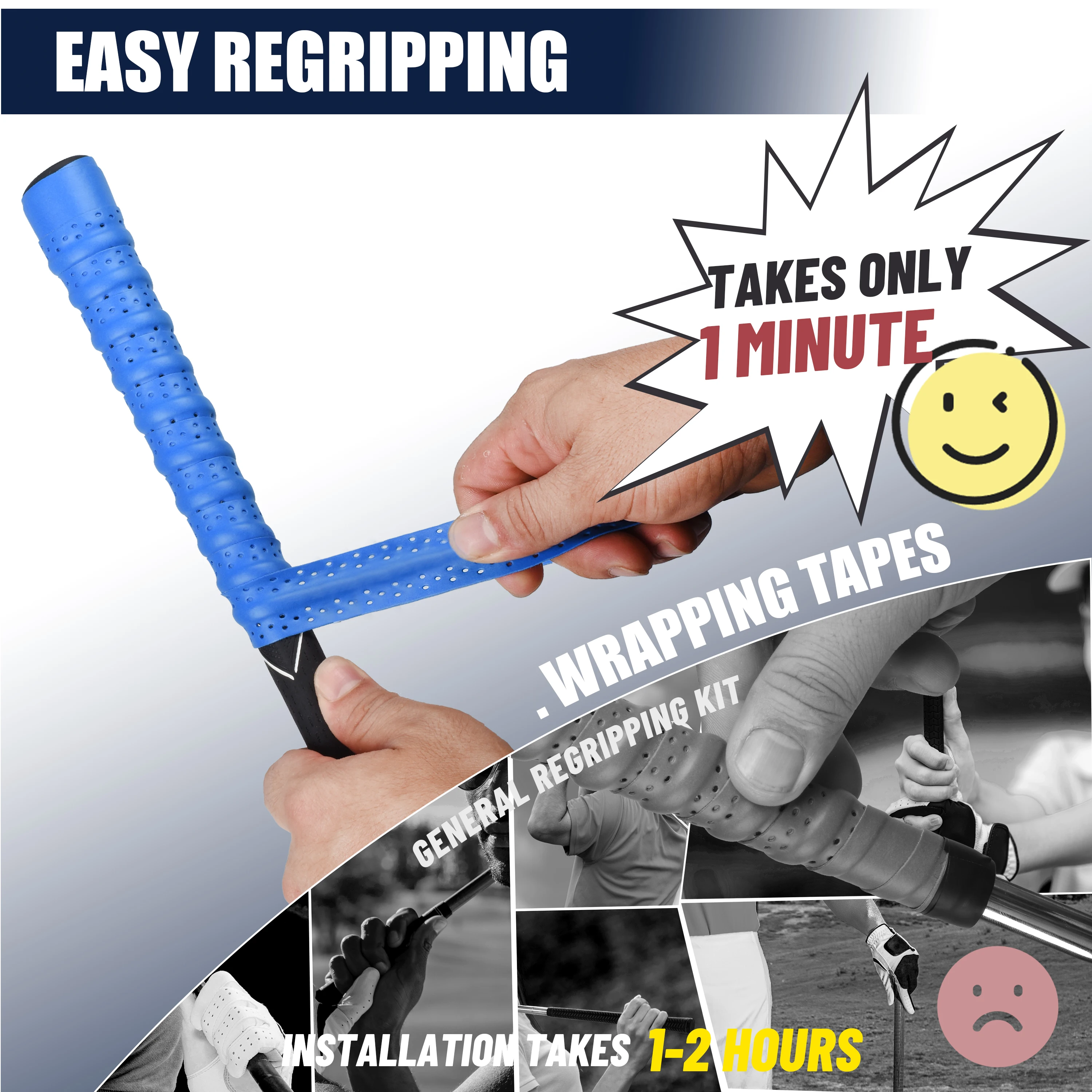 Golf Club Grip Wrapping Tape 2