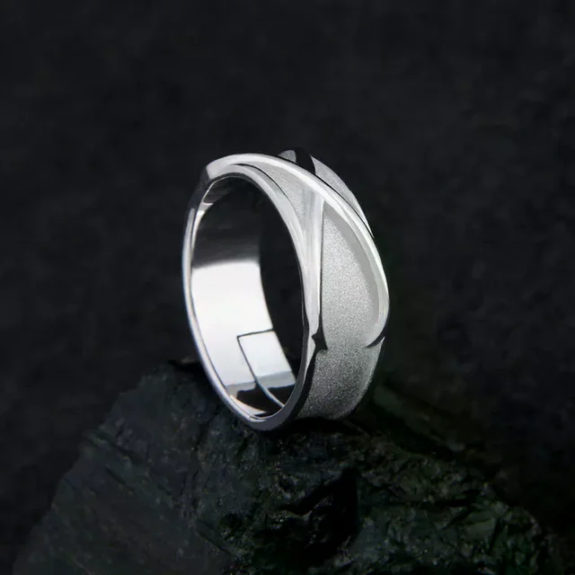 Anime Goku Black Kakarotto Time Kakarotto Saiyan Cosplay Metal Fashion Unisex Jewelry Adjustable Rings Accessories Gift