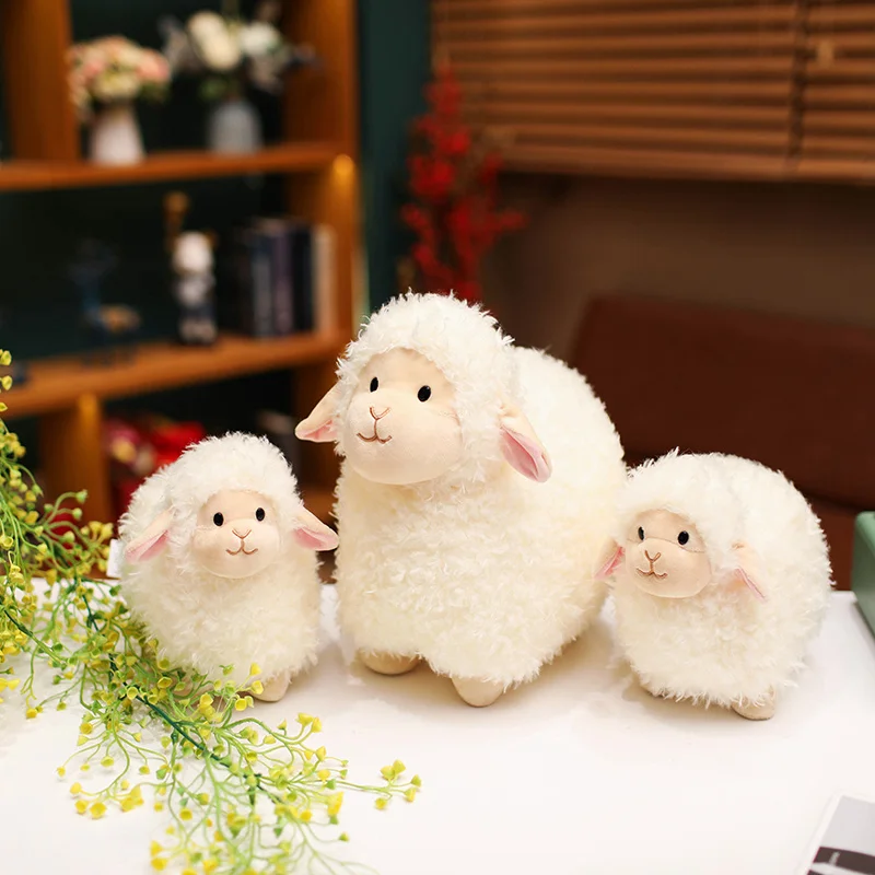 New 22/35cm Latest Dudu Sheep Doll Stuffed Plush Toy Handmade Doll Cartoon Anime Cute Pillow Children's Birthday Gift Fun Doll