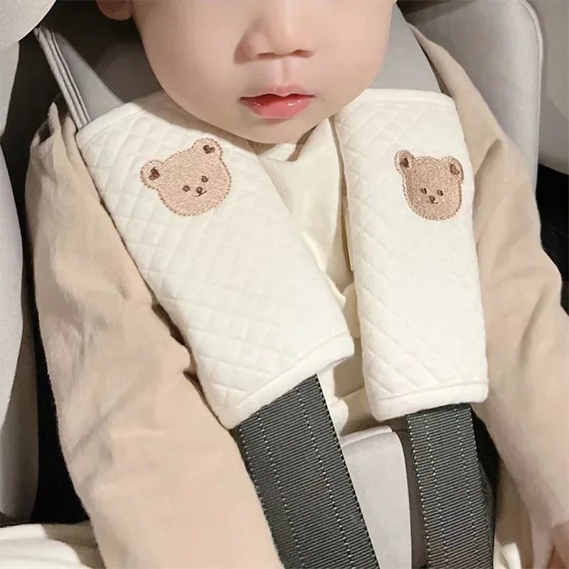 BabyCarSeatBeltCottonCoverSafetyBeltCushionShoulderStrap