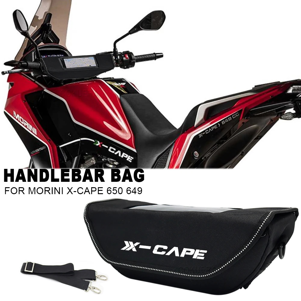 

Motorcycle Waterproof And Dustproof Handlebar Storage Bag For Morini X-Cape 650 649 2023