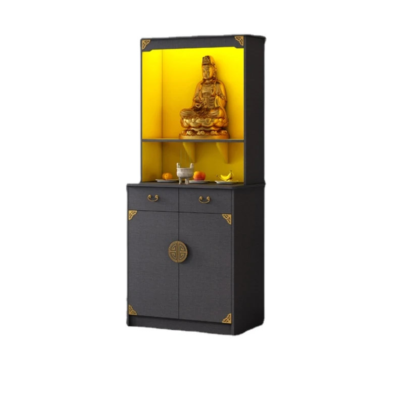 

PQF Buddha Shrine Altar Buddha Shrine Altar Shrine Altar Cabinet God of Wealth Worship Table