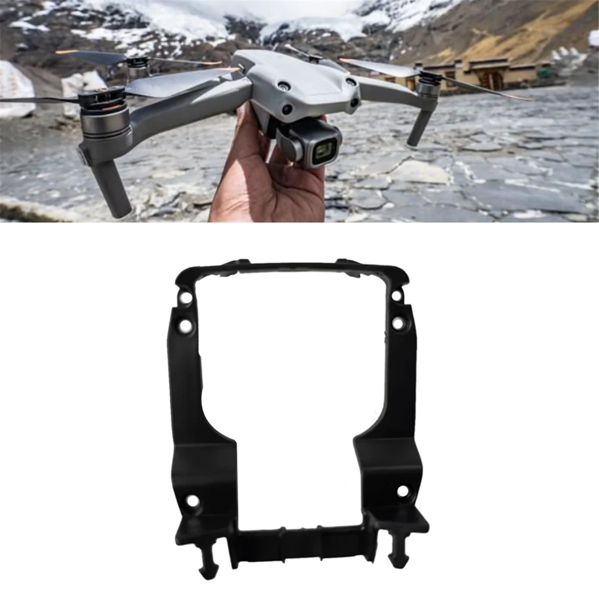 DJI 로얄 에어 2 2S 헤드 충격 흡수 플레이트 짐벌 카메라 충격 걸이식 플레이트 브래킷, 유지 보수 액세서리