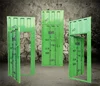 Washroom  Kitchen  Metal Door Sea Container Style Custom Size Swing Door for Toilet Room Piece 5