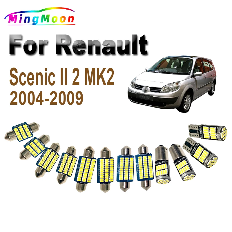 

16 шт., Canbus для Renault Scenic II 2 MK2 2004-2008 2009