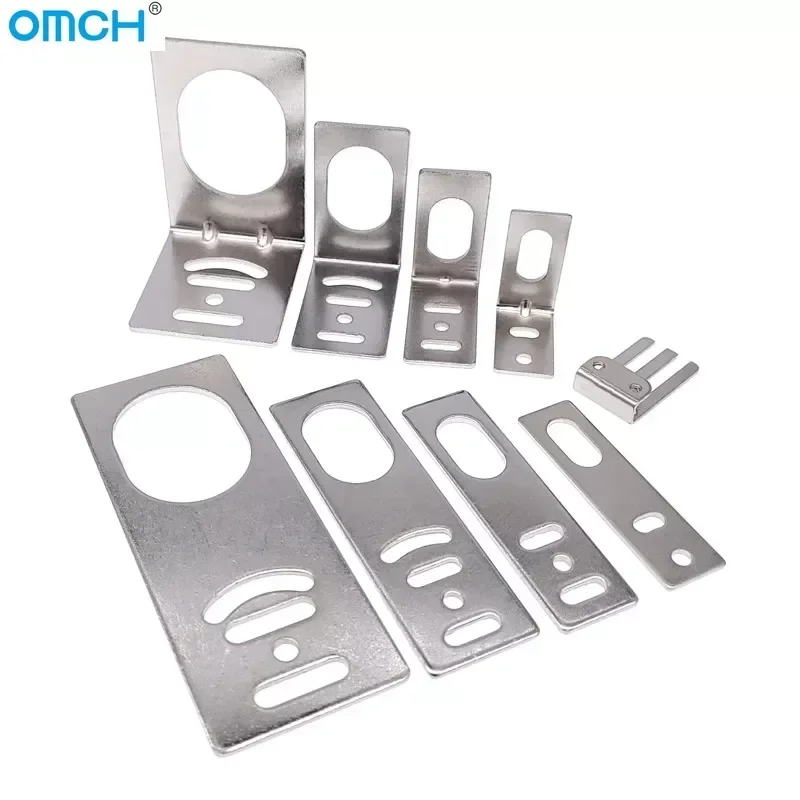 Sensor Bracket 10PCS M8 M12 M18 M30 SN04 Approach Sensor Holder Metal Proximity Switch Bracket Photoelectric Sensor Switch Support