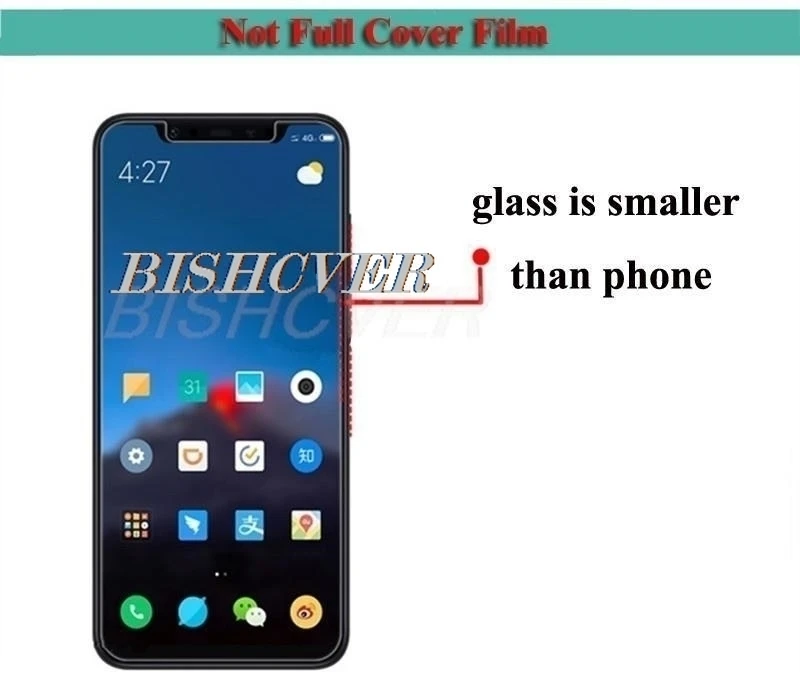 3-Pack Premium 9H Tempered Glass Screen Protector Film 6.67
