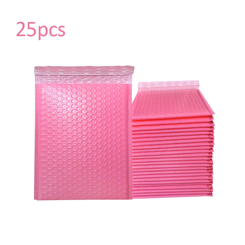 10 25PCS Bubble Mailers Padded Envelopes Lined Poly Mailer Shockproof 
