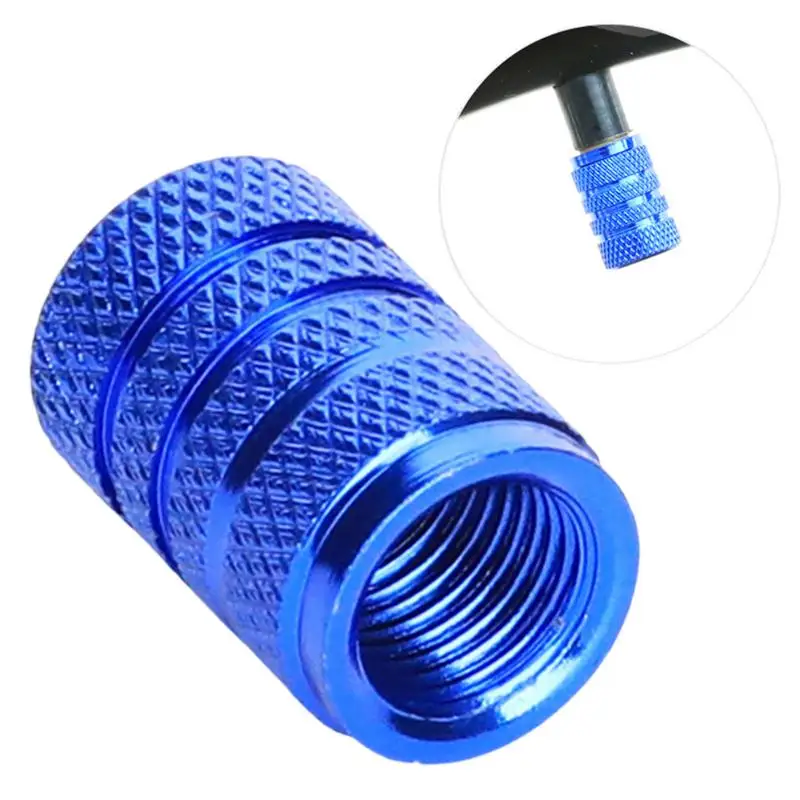4pc Set Nero Alluminio Ruota Cerchio Pneumatici