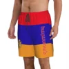 2023 Summer Polyester Armenia Country Flag 3D Printed Men's Board Shorts Beach Pocket Running Summer Pants 3