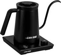 3BOMBER Gooseneck Electric Kettle, Pour-Over Coffee Kettle Tea Kettle Beginner Friendly Precise Temperature Control LED Display 1