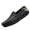 Breathable Man Mocasines Casual Loafers Leather Shoes For Men Slip On Formal Italian Male Driving Flat Chaussure Cuir Homme 2024 2