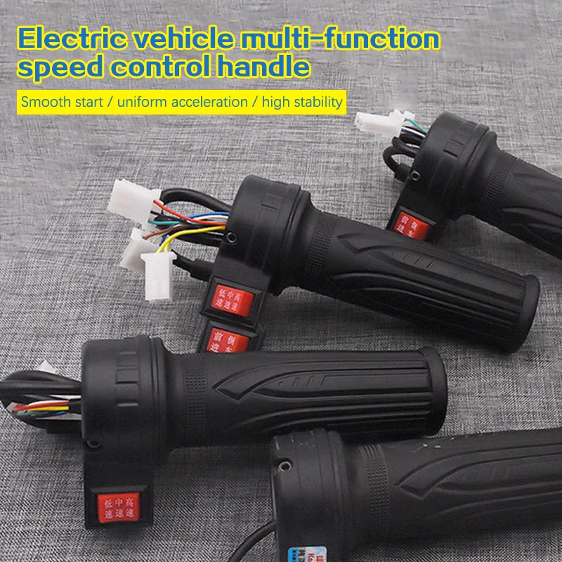 

Throttles Throttle Handle Electric Scooter Parts Speed Handlebar Throttle Cycling Throttle Grip E-Bike Twist Throttle