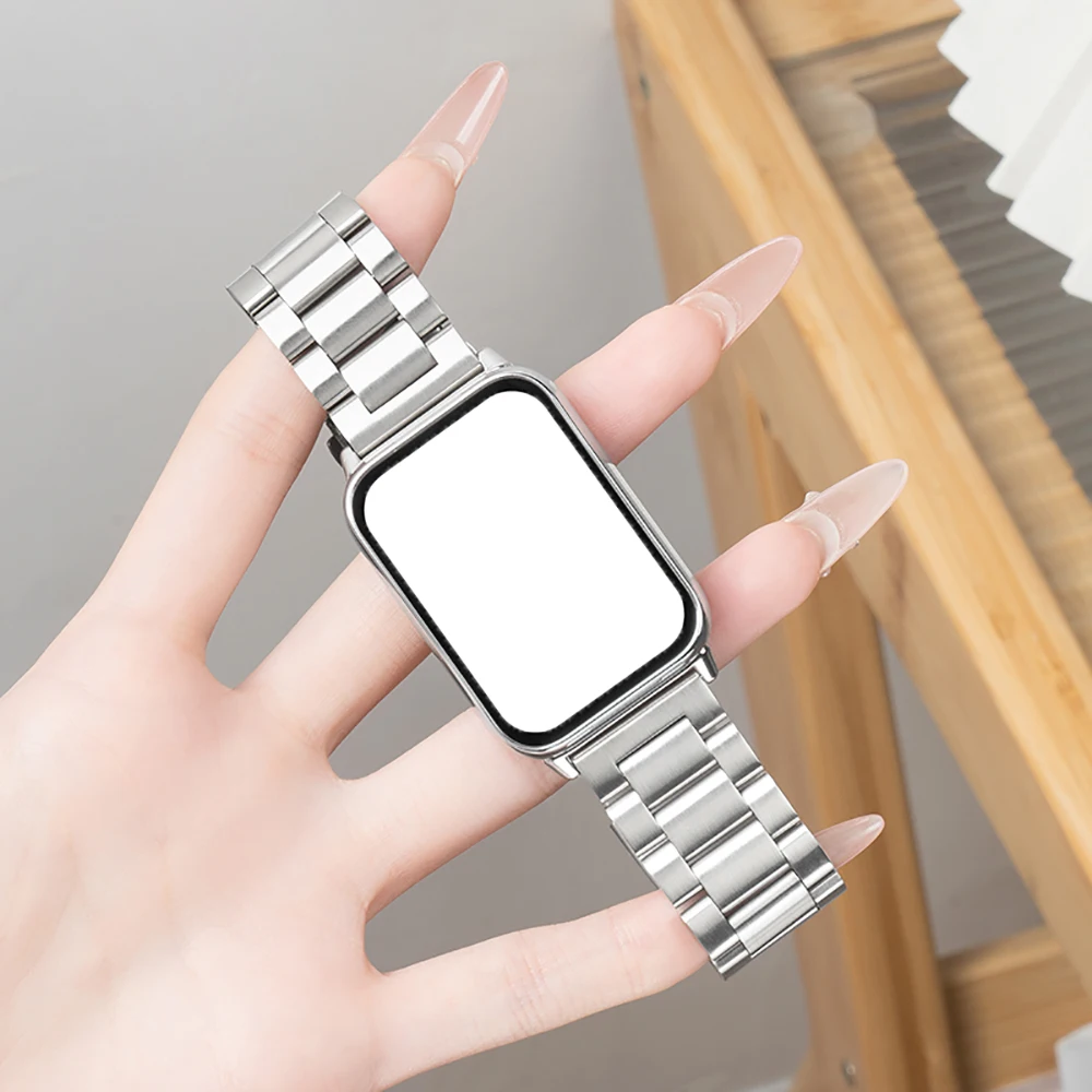 Stainless Steel Bracelet Strap for Smartwatch Fitness Trackers