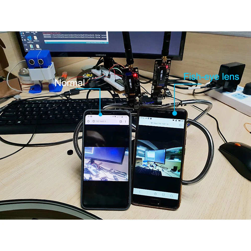 Lilygo®ttgo T-journal Esp32 Câmera Módulo Placa de Desenvolvimento Ov2640 Câmera Sma Wifi 3dbi Antena 0.91 Oled Câmera Placa - Image 6